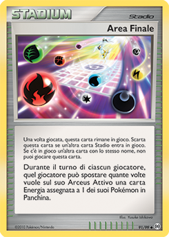Ultimate Zone 091/111 — Arceus (Italian Pokémon TCG card)