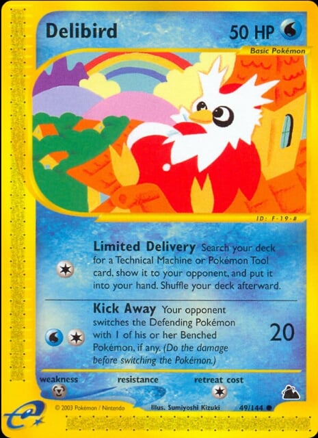 Delibird 049 — Skyridge (Italian Pokémon TCG card)