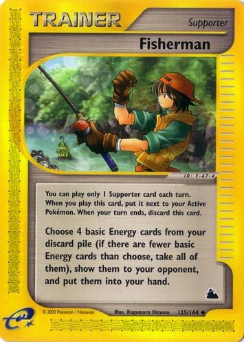 Pescatore 125 — Skyridge (Italian Pokémon TCG card)