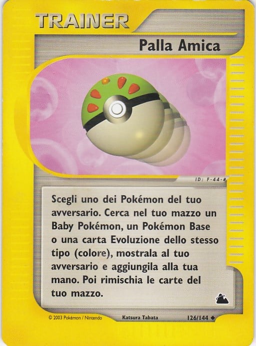 Palla Amica 126 — Skyridge (Italian Pokémon TCG card)