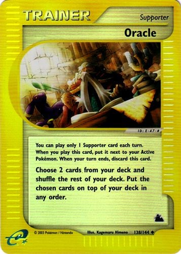 Oracolo 138 — Skyridge (Italian Pokémon TCG card)