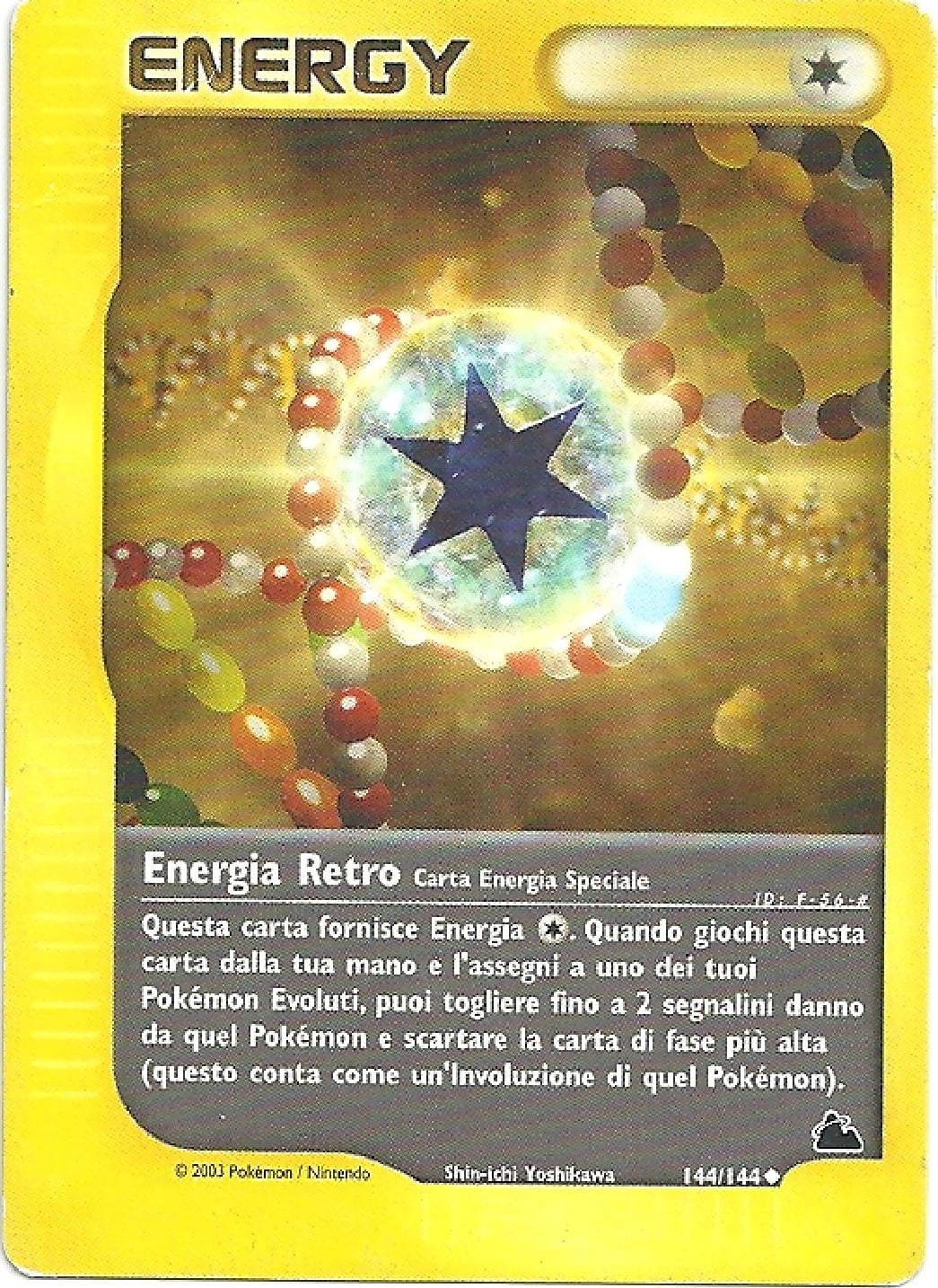 Energia Retro 144 — Skyridge (Italian Pokémon TCG card)