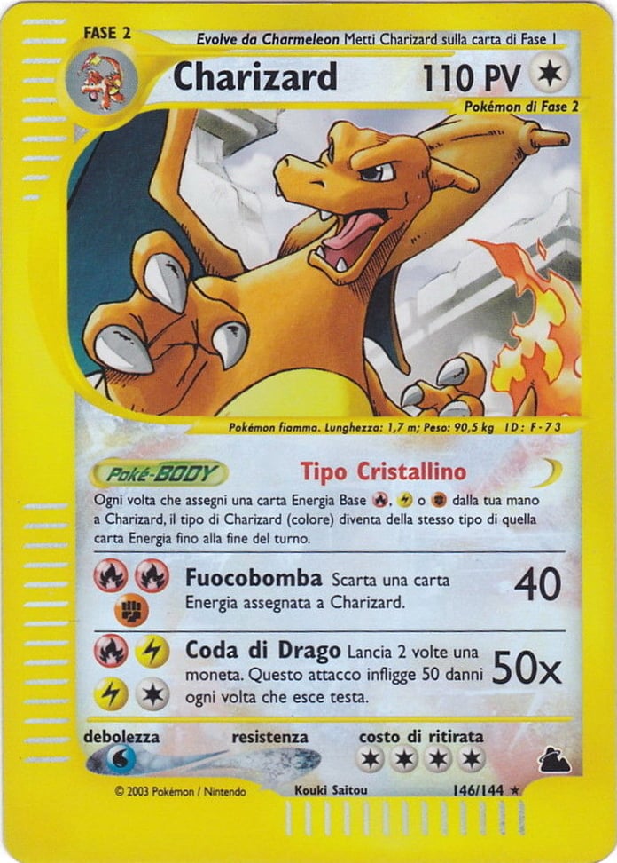 Charizard 146 — Skyridge (Italian Pokémon TCG card)