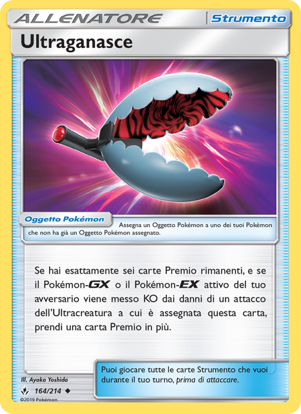 Ultraganasce 164/234 — Unbroken Bonds (Italian Pokémon TCG card)