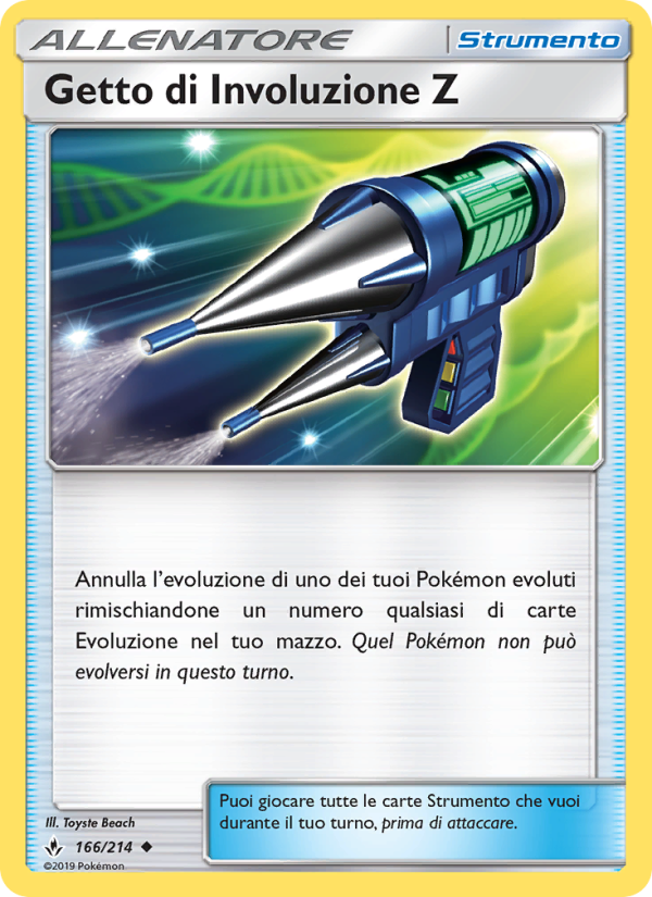 Getto di Involuzione Z 166/234 — Unbroken Bonds (Italian Pokémon TCG card)