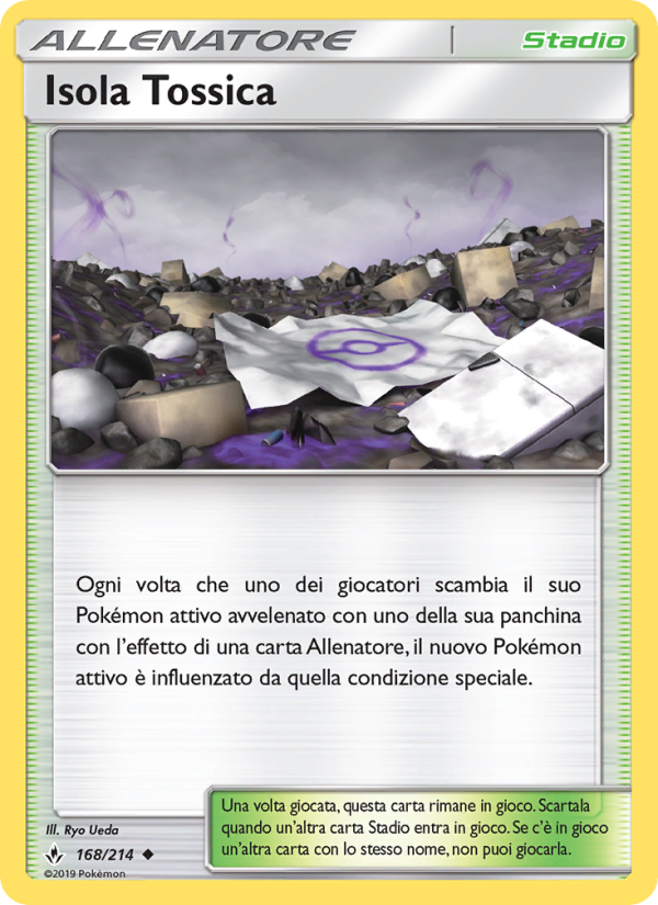 Isola Tossica 168/234 — Unbroken Bonds (Italian Pokémon TCG card)