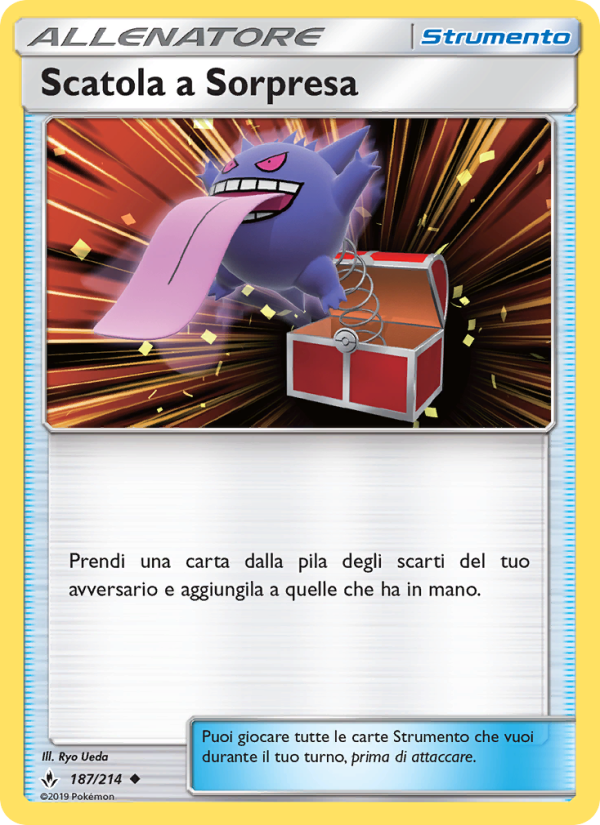 Scatola a Sorpresa 187/234 — Unbroken Bonds (Italian Pokémon TCG card)