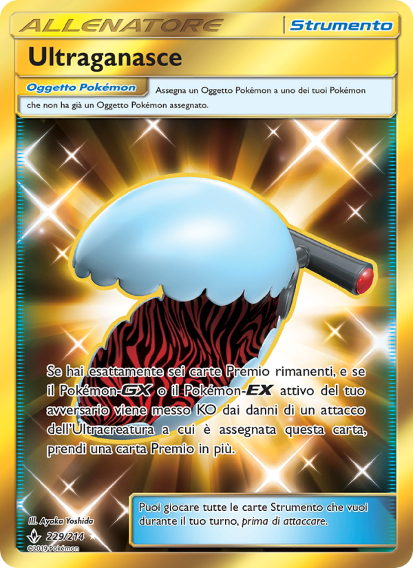Ultraganasce 229/234 — Unbroken Bonds (Italian Pokémon TCG card)