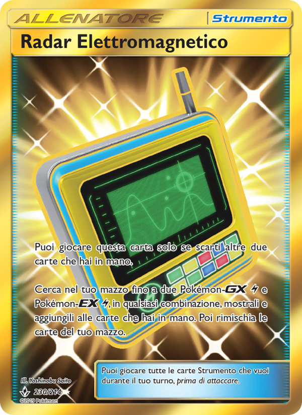Radar Elettromagnetico 230/234 — Unbroken Bonds (Italian Pokémon TCG card)