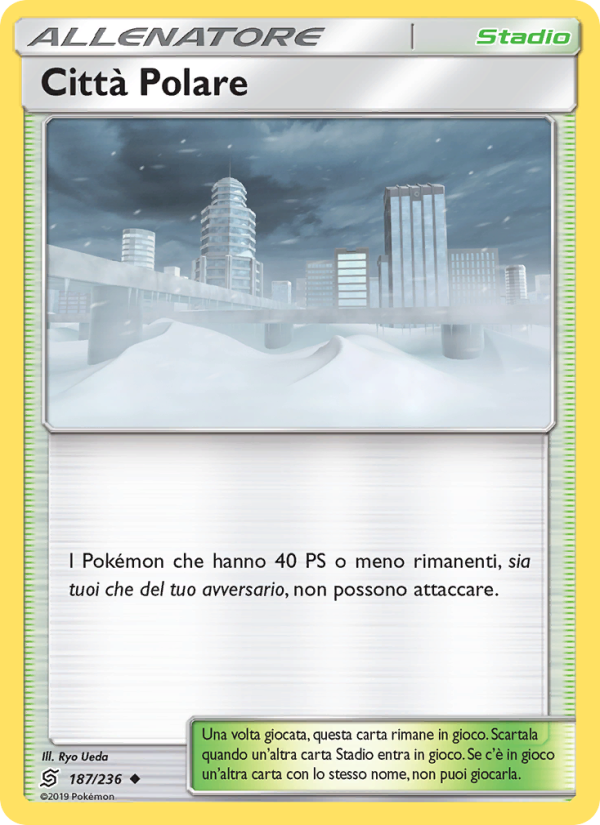 Città Polare 187/258 — Unified Minds (Italian Pokémon TCG card)