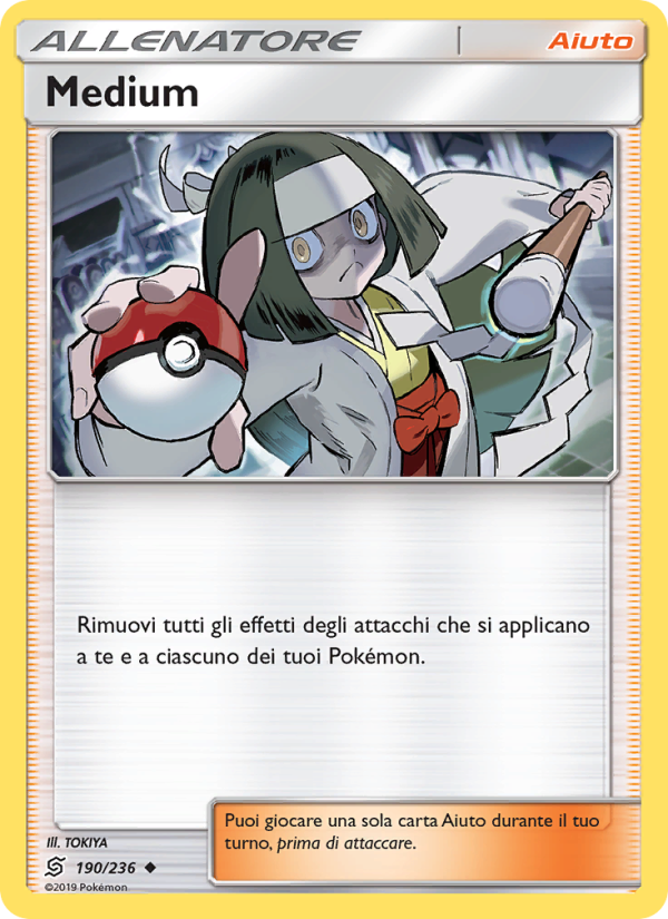 Medium 190/258 — Unified Minds (Italian Pokémon TCG card)