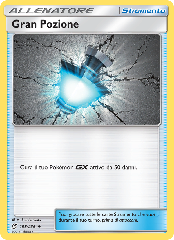 Gran Pozione 198/258 — Unified Minds (Italian Pokémon TCG card)