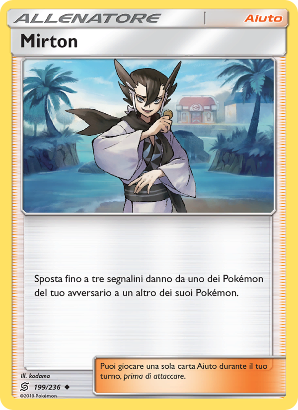 Mirton 199/258 — Unified Minds (Italian Pokémon TCG card)