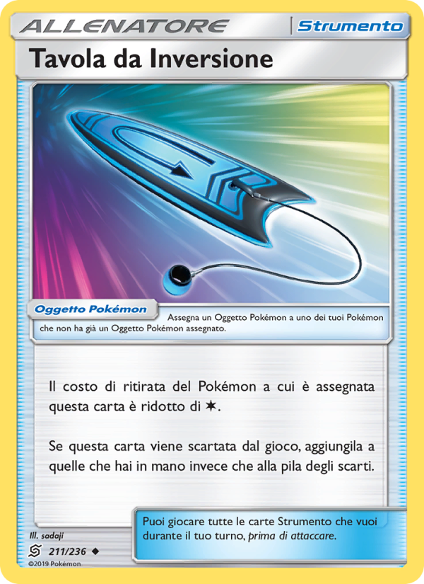 Tavola da Inversione 211/258 — Unified Minds (Italian Pokémon TCG card)