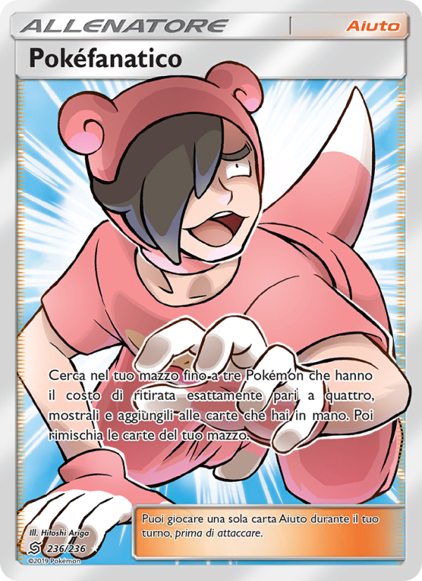 Pokéfanatico 236/258 — Unified Minds (Italian Pokémon TCG card)