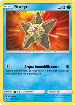 Staryu 013 — Destino Sfuggente (Italian Pokémon TCG card)
