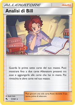 Bill's Analysis 051 — Destino Sfuggente (Italian Pokémon TCG card)