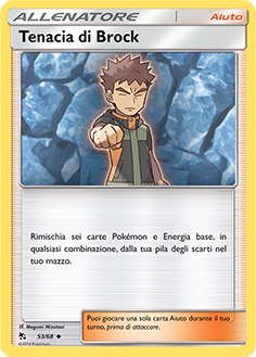 Brock's Grit 053 — Destino Sfuggente (Italian Pokémon TCG card)