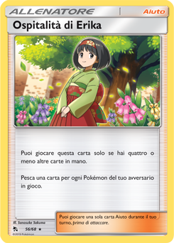Erika's Hospitality 056 — Destino Sfuggente (Italian Pokémon TCG card)