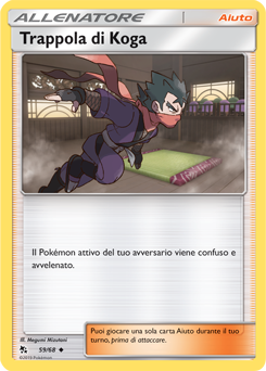 Koga's Trap 059 — Destino Sfuggente (Italian Pokémon TCG card)