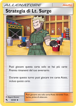 Lt. Surge's Strategy 060 — Destino Sfuggente (Italian Pokémon TCG card)