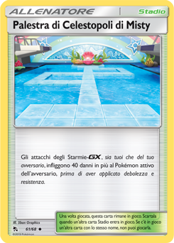 Misty's Cerulean City Gym 061 — Destino Sfuggente (Italian Pokémon TCG card)