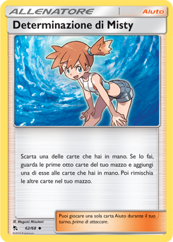 Misty's Determination 062 — Destino Sfuggente (Italian Pokémon TCG card)