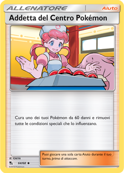 Pokémon Center Lady 064 — Destino Sfuggente (Italian Pokémon TCG card)