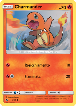 Charmander 007 — Destino Sfuggente (Italian Pokémon TCG card)