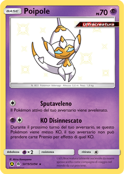 Poipole SV19/SV94 — Destino Sfuggente (Italian Pokémon TCG card)