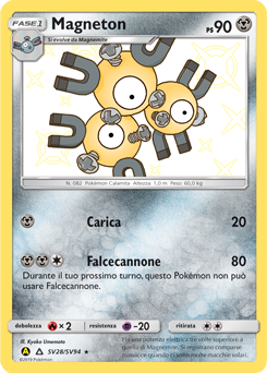 Magneton SV28/SV94 — Destino Sfuggente (Italian Pokémon TCG card)