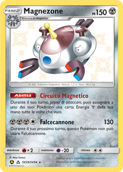 Magnezone SV29/SV94 — Destino Sfuggente (Italian Pokémon TCG card)