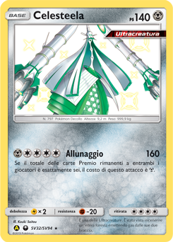 Celesteela SV32/SV94 — Destino Sfuggente (Italian Pokémon TCG card)