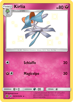 Kirlia SV35/SV94 — Destino Sfuggente (Italian Pokémon TCG card)