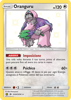 Oranguru SV44/SV94 — Destino Sfuggente (Italian Pokémon TCG card)