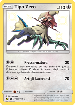 Type: Null SV45/SV94 — Destino Sfuggente (Italian Pokémon TCG card)