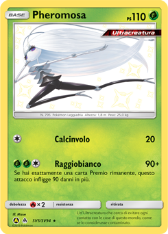 Pheromosa SV5/SV94 — Destino Sfuggente (Italian Pokémon TCG card)