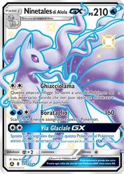 Alolan Ninetales-GX SV53/SV94 — Destino Sfuggente (Italian Pokémon TCG card)