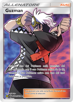Guzma SV84/SV94 — Destino Sfuggente (Italian Pokémon TCG card)