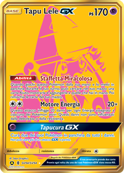 Tapu Lele-GX SV94/SV94 — Destino Sfuggente (Italian Pokémon TCG card)