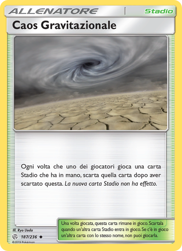 Caos Gravitazionale 187/271 — Cosmic Eclipse (Italian Pokémon TCG card)