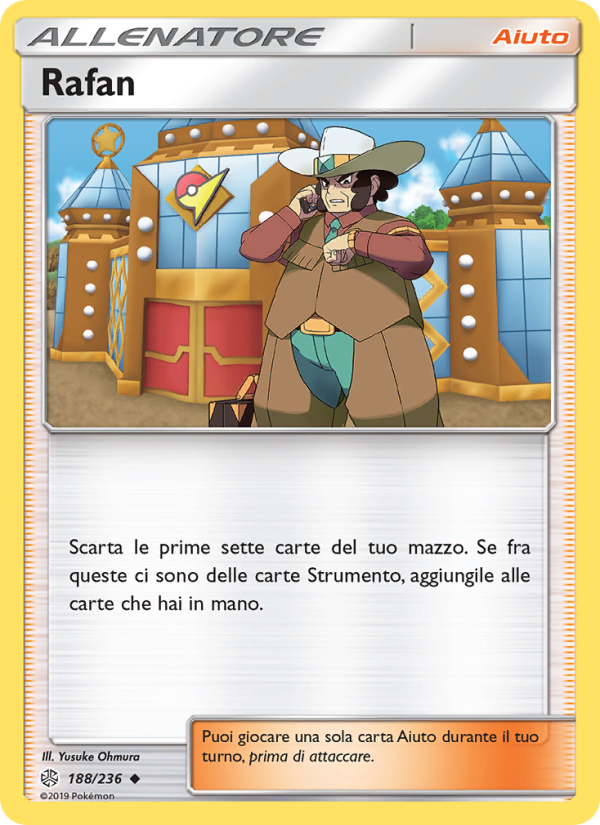 Rafan 188/271 — Cosmic Eclipse (Italian Pokémon TCG card)