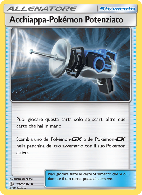 Acchiappa-Pokémon Potenziato 192/271 — Cosmic Eclipse (Italian Pokémon TCG card)