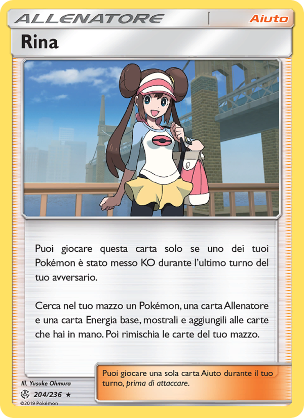 Rina 204/271 — Cosmic Eclipse (Italian Pokémon TCG card)