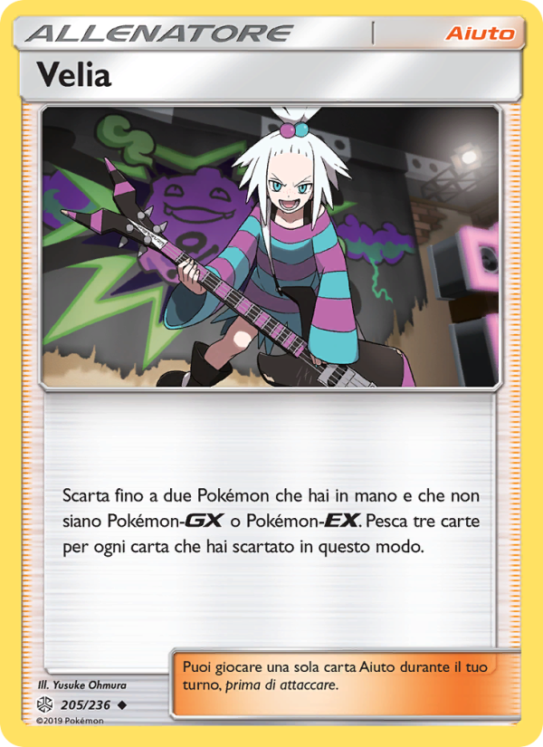 Velia 205/271 — Cosmic Eclipse (Italian Pokémon TCG card)