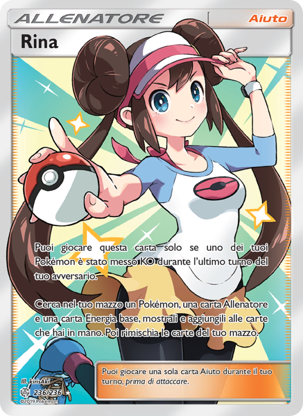 Rina 236/271 — Cosmic Eclipse (Italian Pokémon TCG card)
