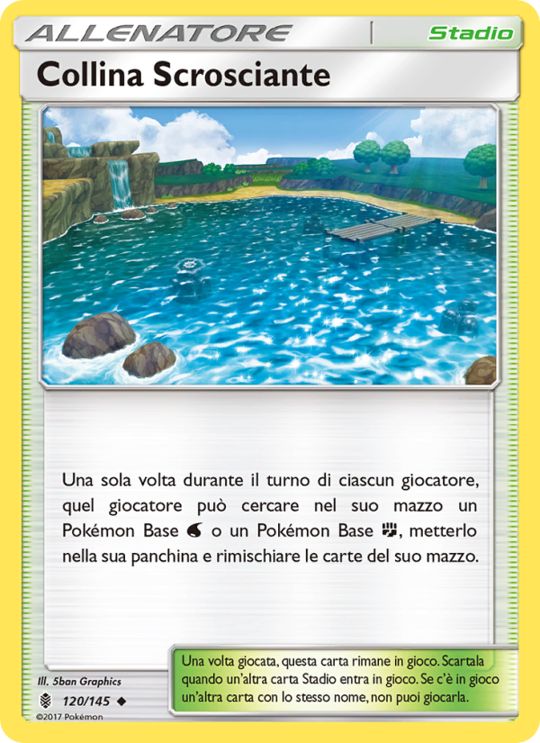 Collina Scrosciante 120/169 — Guardians Rising (Italian Pokémon TCG card)