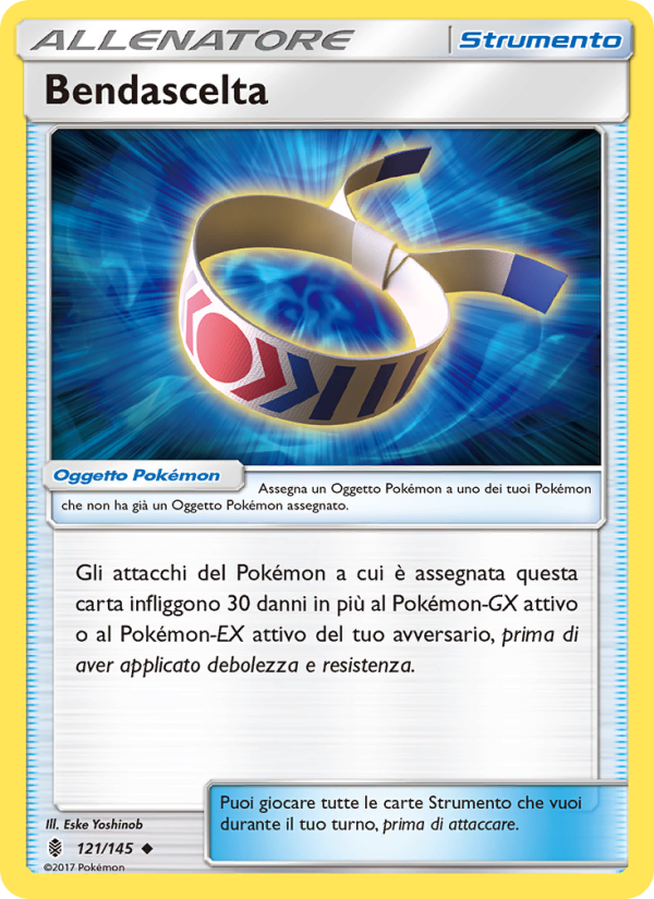 Bendascelta 121/169 — Guardians Rising (Italian Pokémon TCG card)