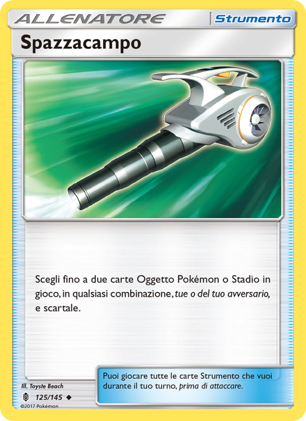 Spazzacampo 125/169 — Guardians Rising (Italian Pokémon TCG card)