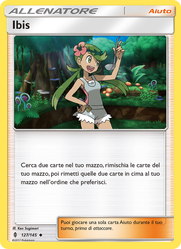 Ibis 127/169 — Guardians Rising (Italian Pokémon TCG card)